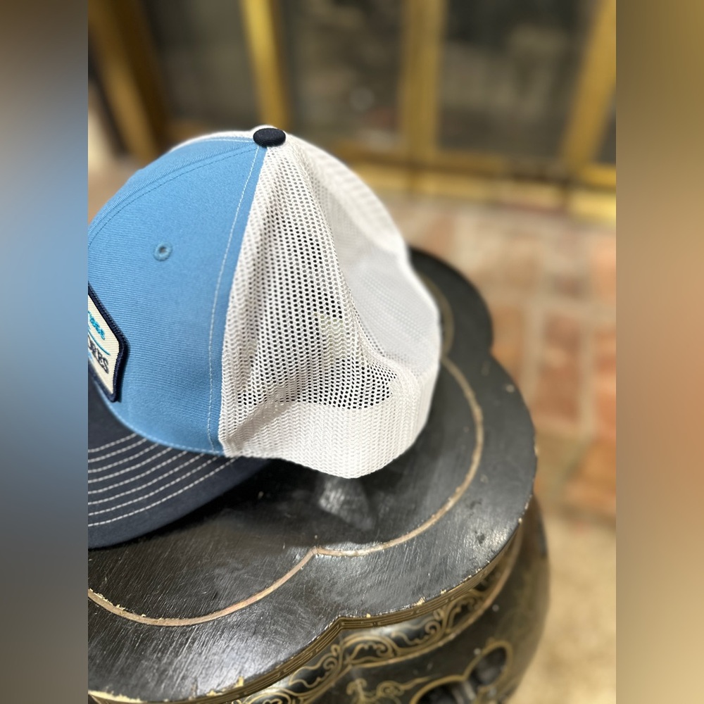 Gulf Shores Alabama Trucker Hat‎ Richardson 112 Blue Mesh Snapback Very Good - Picture 4 of 7